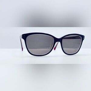 Runway Sunwear Purple Oval Sunglasses Frames Only